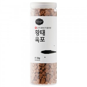 [원더푸드] 생고기육포 황태 1kg