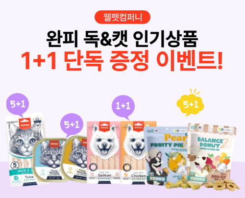 펫도매 단독! 완피&멍냥빌리지 추가증정 이벤트!