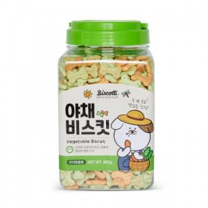 【매장】[비스코티] 천연야채 비스켓 (800g) x 3개