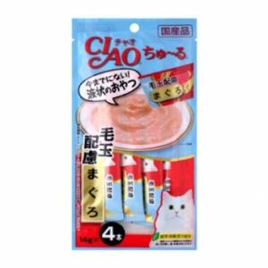 [이나바] 챠오츄루SC-101/헤어볼 참치 (1봉/14g*4p)