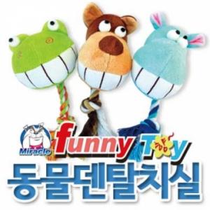 [미라클] 동물 덴탈치실 장난감