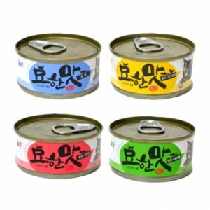 [묘한맛] 콤보4종 (1박스/80gx24개입)