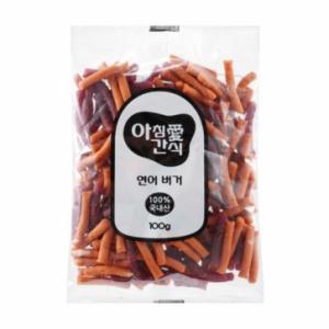 [아침애] 모이스쳐 저알러지ㅣ연어버거 (1박스/100gx160개)
