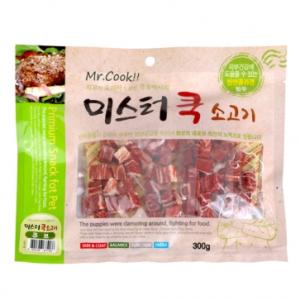 [미스터쿡] 소고기 큐브 (1타/300gx5개)