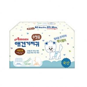 [아몬스] 국내산/수컷용 애견기저귀 (대형견용/10매)