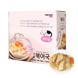 [더독] 간편 영양 북어국 (1박스/150gx10개)