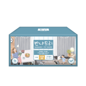 【매장】[반나드리] 수컷기저귀 (중형/10매)
