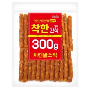 [착한간식] 치킨 쌀스틱 (300g)