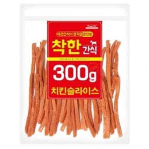 [착한간식] 치킨 슬라이스 (300g)