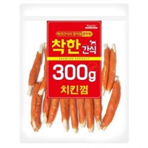 [착한간식] 치킨껌 (300g)