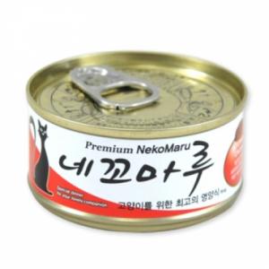 [네꼬마루] 고양이캔/참치+치킨 (1박스/80gx24개입)
