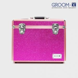 [그룸엑스/85GRX006] 포터블 애견미용도구함 (핑크)
