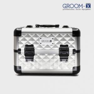 [그룸엑스/85GRX003] 포터블 미니 애견미용도구함 (건메탈)