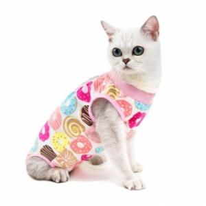 [힐링타임/NH-3111] 고양이 수술복 (도넛/S)