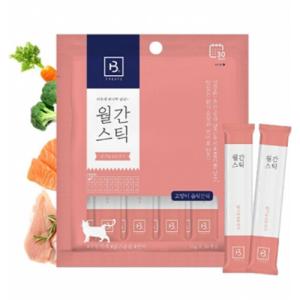 [브리더랩] 월간스틱 (닭가슴살&연어/11gx30개입)