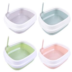 [바바펫] 평판 오픈형 네모 화장실 4colors