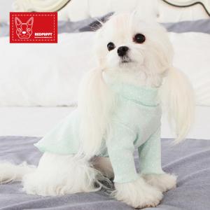 [레드퍼피] 레블리 민트 러플 폴라티-민트