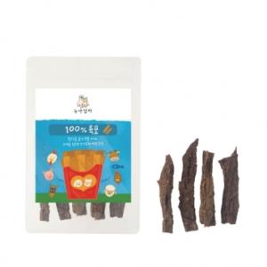[누나맘마 애착간식] 한우 허파/강아지 (한우허파/50g)