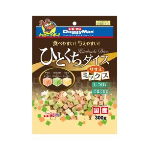 [도기맨] 한입크기큐브 사사미믹스 (300g)