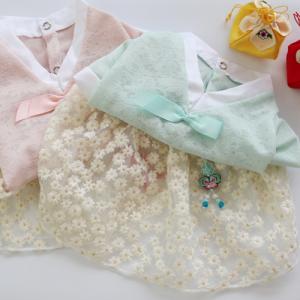 [코코아허니] 805D꽃낭자한복(XS~3XL)(핑크)
