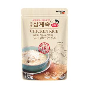 [더독] 수제간식 건강 삼계죽 (150g)