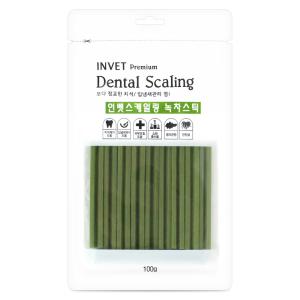 [인벳] 덴탈스케일링 녹차 스틱 (100g)