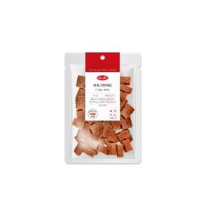 [바우스낵] 촉촉 큐브육포 치킨 (300g)