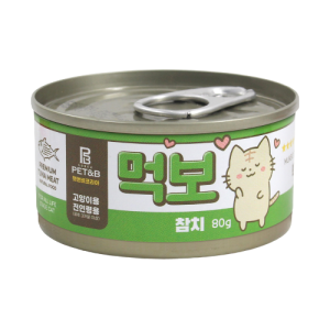 먹보 고양이캔 참치80gX24개(1박스)