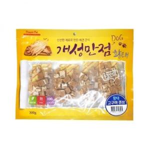 개성만점 (황태+고구마큐브/300g)