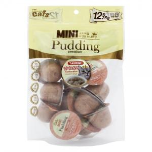 [더 캣츠] 미니푸딩 연어&장어 12pcs 고양이간식