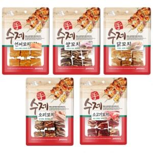 [펫스토리]수제 연어꼬치 90g
