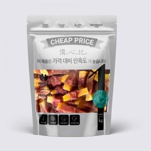 【매장】[갓펫] 대용량간식 1kgㅣ오리 고구마