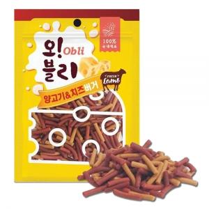 [오블리] 치즈버거 (양고기 100gx80개)