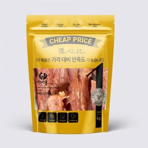 【매장】[갓펫] 대용량간식 1kgㅣ치킨 사사미