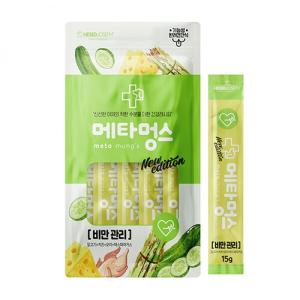 [메타멍스] 강아지 비만 관리 기능성 간식 (75g/15gx5ea)