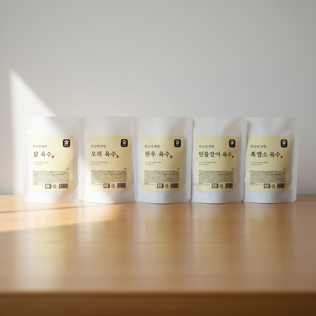 한코에반한 가마솥 육수 한우 민물장어 오리 흑염소 닭 (60g 10개입)
