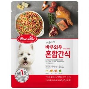 바우와우) 혼합간식-350g