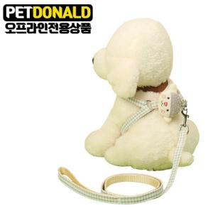 【매장】펫도널드 펫 양모양하네스세트(그린)S
