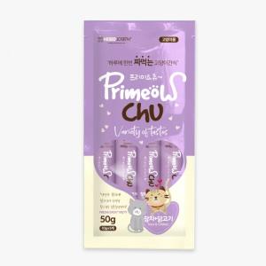 프리미요츄 고양이(참치+닭고기/10gX5개입)(유통기한27년2월4일까지)