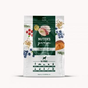 【매장】[누터스가든] 독 사료 오리앤대구 독 2kg