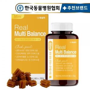 [펫생각] 강아지 종합영양제 멀티밸런스 66g 31정 (1개월분)