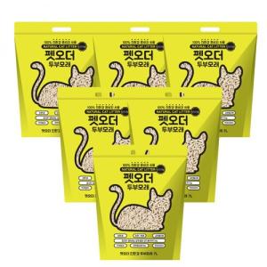 펫오더 두부모래 오리지널 7L 2.7kg 6개
