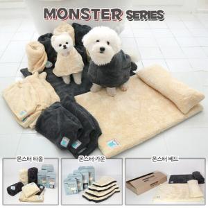 몬스터펫타올(베이지)-대형