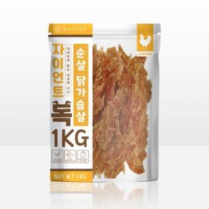 ★오프전용★[자이언트독] 닭가슴살 육포 1kg