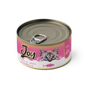 [펫메이드] 조이 고양이캔/참치+헤어볼 (80g)