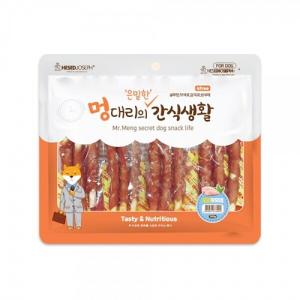 [멍대리의간식생활] 오리우유껌 강아지 간식 (300g)