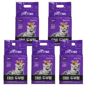 테비 두부왕 가는입자7L 베이비파우더X5개(1박스)