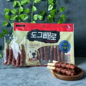 도그빼로 국내산 수제간식 오리 콤보 420g