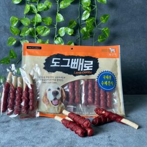 도그빼로 국내산 수제간식 양고기 콤보 420g