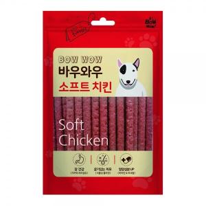 바우와우 소프트 치킨 스틱 져키 150g